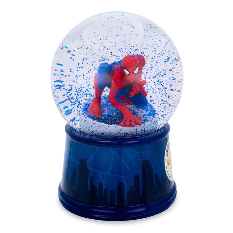 Marvel SpiderMan New York Skyline LightUp Collectible Snow Globe