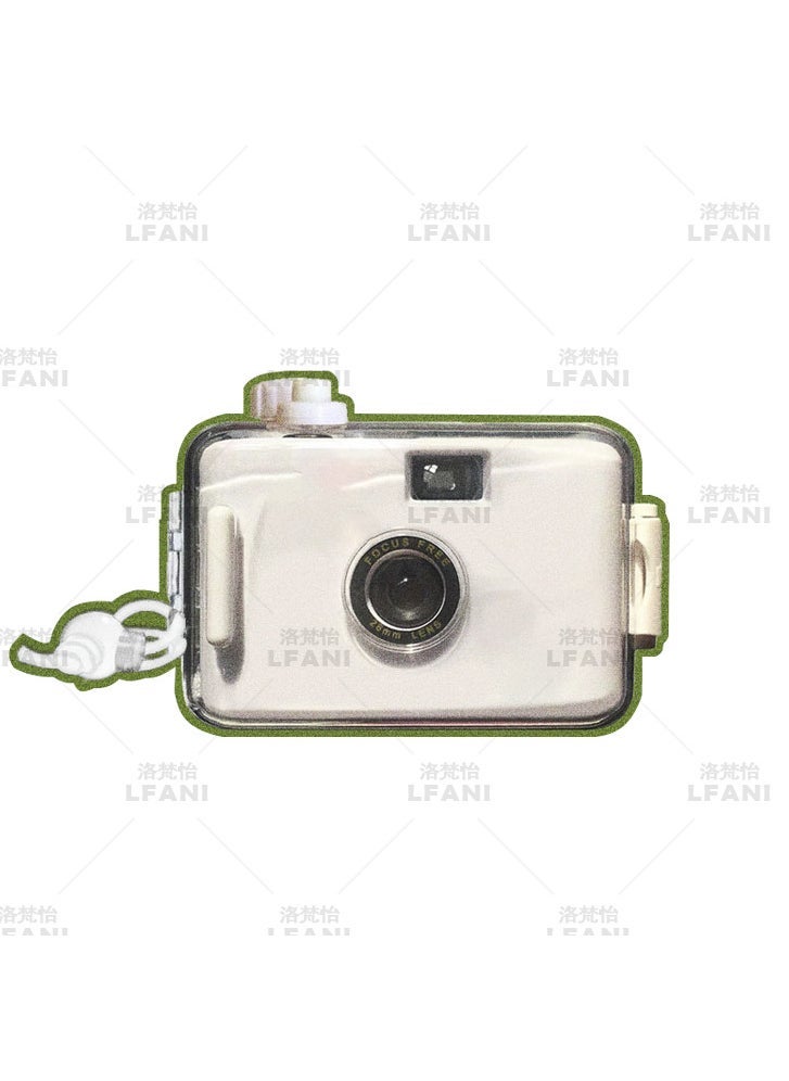 Generic - Wholesale 135 Dummy Sport Non Disposable Film Camera Retro Film Student Polaroid Children Camera White White Shell - Image 1