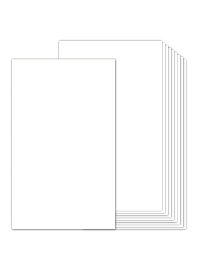 Goefun White Cardstock 8.5x14 Thick Paper 100 Sheets, 65lb Heavyweight Legal Cardstock Printer Paper For Arts and Crafts, Brochures, Menus, Posters - Image 1