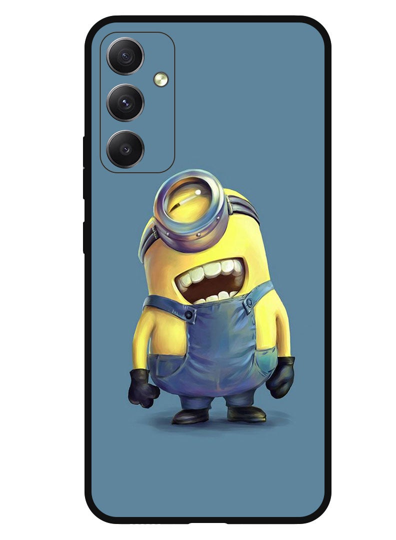 Theodor Protective Case Anti Scratch Shock Proof Bumper Cover For Samsung Galaxy A24 4G Mini Smile - Image 1