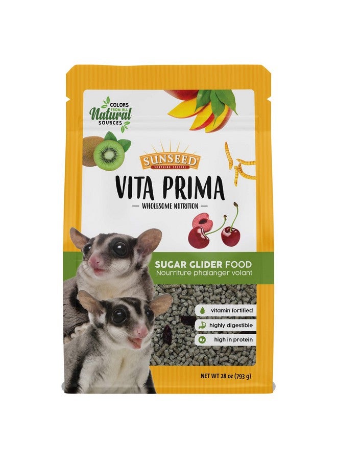 فيتاكرافت طعام سنسيد فيتا بريما للتغذية الكاملة للسكر الطائر، 1.75 رطل - Image 1
