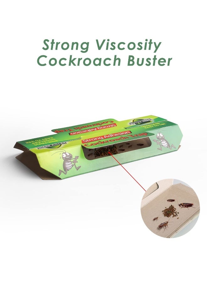 Generic SYOSI 20Pcs Roach Trap, Cockroach Killer Indoor Home, Roach Motel, Friendly Indoor Pet Roach Killer for Roach, Ants, Spiders, Bugs, Beetles  - Image 2