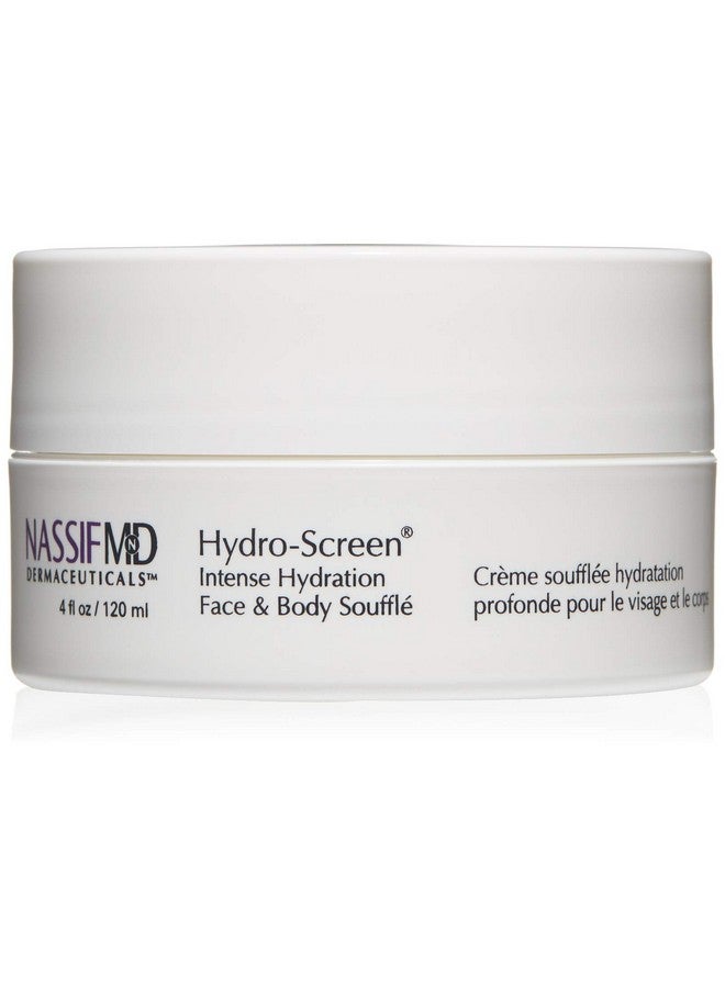 nassif md Hydroscreen Face And Body Souffle Hydrating Skin Moisturizer Hyaluronic Acid Omega 3 Anti Aging Even Skin Tone 4 Fl Oz - Image 1