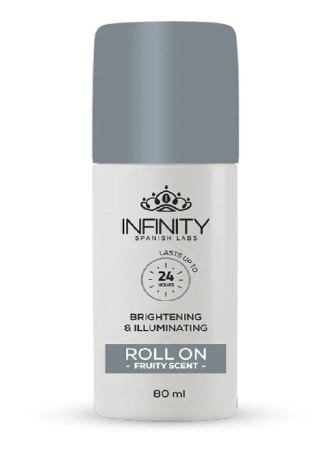 Infinity - Brightening and Illuminating Roll-On Deodorant Fruity Scent  80ml - Image 1