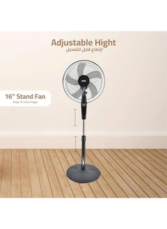 Cady One Vertical stand fan, 5 blades, 3 speeds, 40 watts  - Image 5