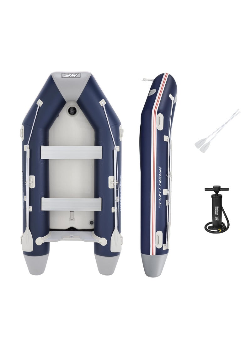 Bestway Bestway Hydro-Force Mirovia Pro Inflatable Boat Set 330x162x44cm | Boat Set with Hand Pump, Paddle and Storage Bag | Water Adventure  - Image 1