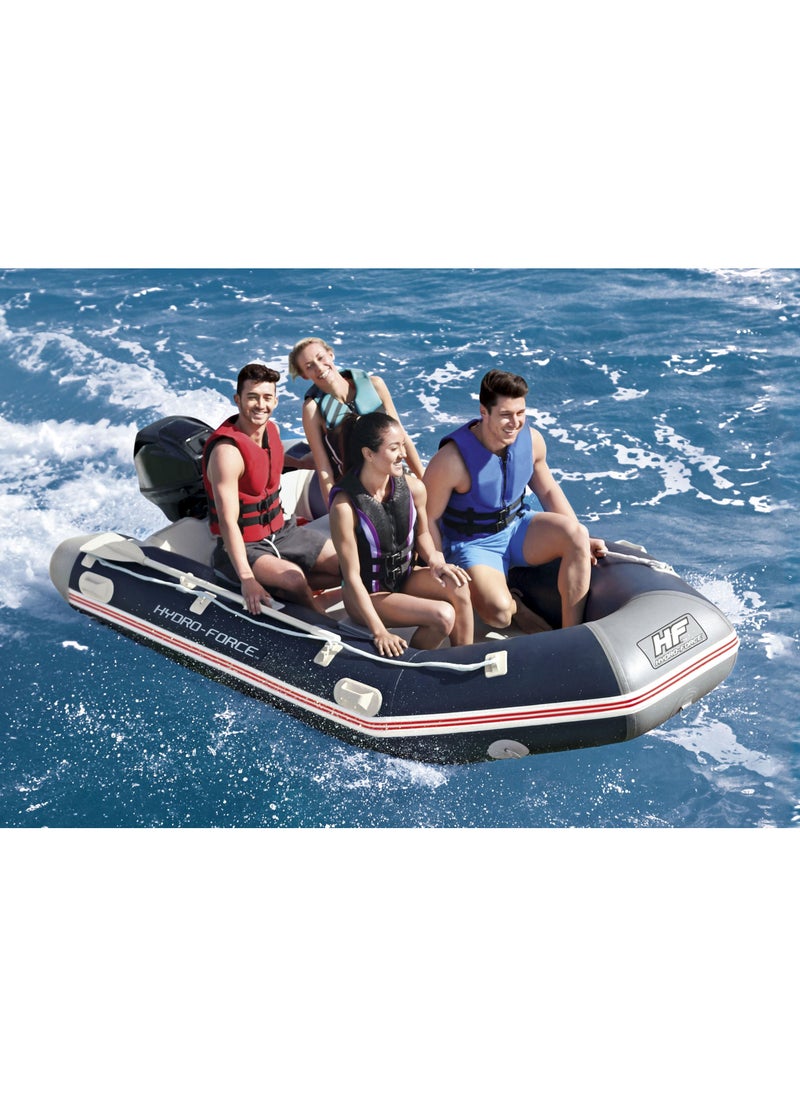 Bestway Bestway Hydro-Force Mirovia Pro Inflatable Boat Set 330x162x44cm | Boat Set with Hand Pump, Paddle and Storage Bag | Water Adventure  - Image 2