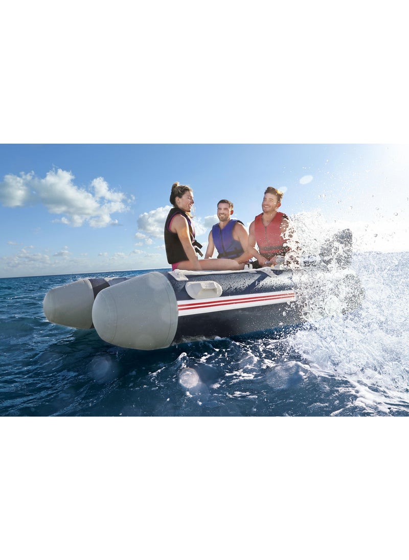 Bestway Bestway Hydro-Force Mirovia Pro Inflatable Boat Set 330x162x44cm | Boat Set with Hand Pump, Paddle and Storage Bag | Water Adventure  - Image 3