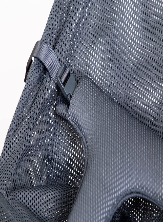 Childhome Evolux Baby Bouncer Mesh Fabric Seat Cover, Baby Lounger Cover, Lightweight Breathable Mesh Fabric, Replacement Baby Bouncer Seat Cover (Anthracite) - Image 2
