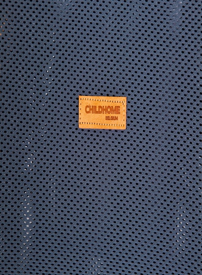 Childhome Evolux Baby Bouncer Mesh Fabric Seat Cover, Baby Lounger Cover, Lightweight Breathable Mesh Fabric, Replacement Baby Bouncer Seat Cover (Anthracite) - Image 4