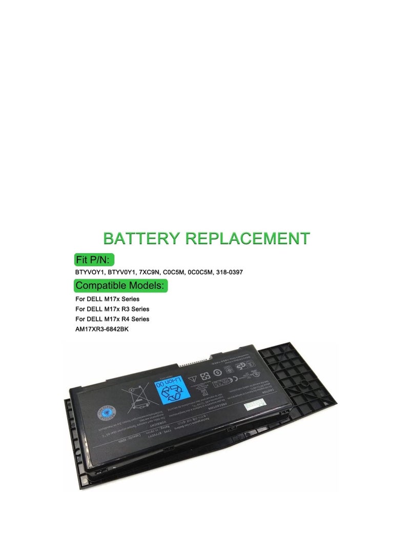 Terabyte 7XC9N BTYVOY1 M17X R3 R4 C0C5M 0C0C5M 318-0397 05WP5W 5WP5W - Image 3