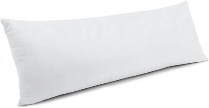 MoonRest ® 20x60 Inch Synthetic Down Alternative Rectangle Pillow Insert Form Stuffer for Sofa Shams, Decorative Throw Pillow, Cushion and Bed Pillow Stuffing - Hypoallergenic 20“X 60” - Image 1