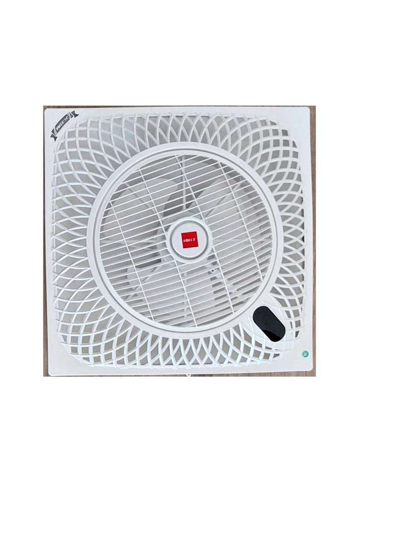 NOVEX Remote Control Box Ceiling Fan 60x60 With Triple Color Light  - Image 1