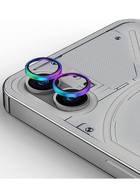 Nothing 1 Phone Camera Lens Protector Full Protection [Double protection] Metal + Tempered Glass, Camera Protector for Nothing phone one