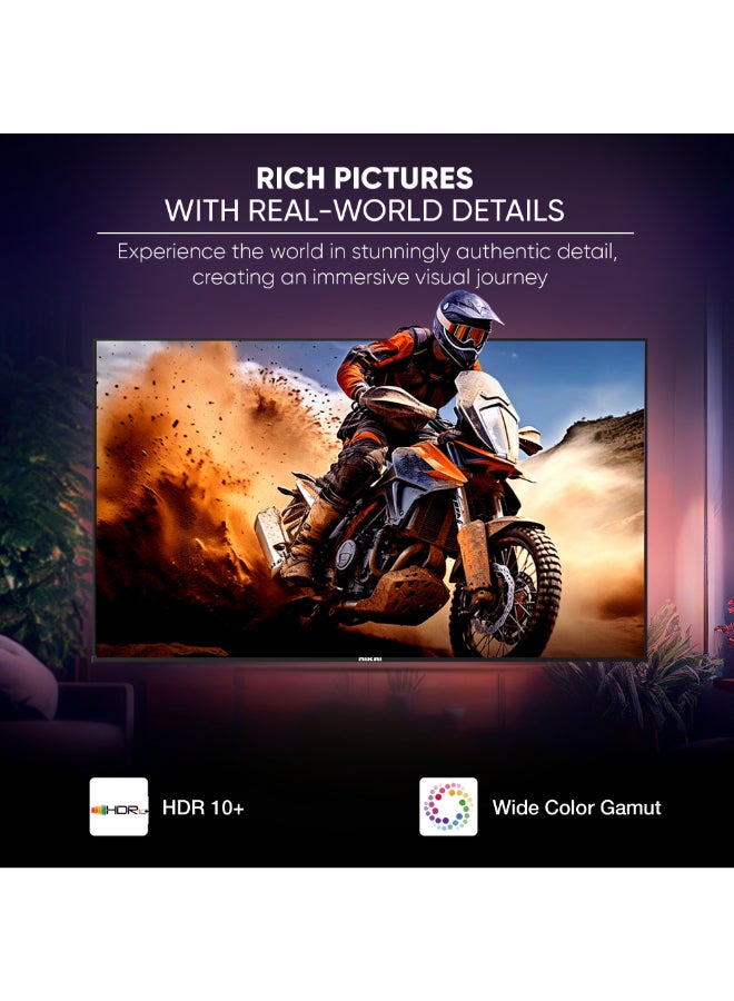 NIKAI 100 Inch Television 4K UHD Google TV, Dolby Vision, HDR10+, 120Hz Motion Rate 2025 100NIKGOOGLE Black - Image 3