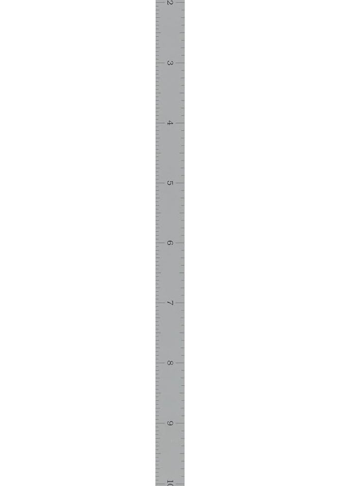 Fowler 52-295-012 Flexible Steel Rule - 30cm Length, 1.3cm Width, 0.04cm Thickness - Image 2
