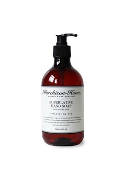 MurchisonHume Luxury Vegan Hand Soap with Pump Dispenser Moisturizing Hand Wash SLS Paraben  CrueltyFree 17oz Japanese Quince
