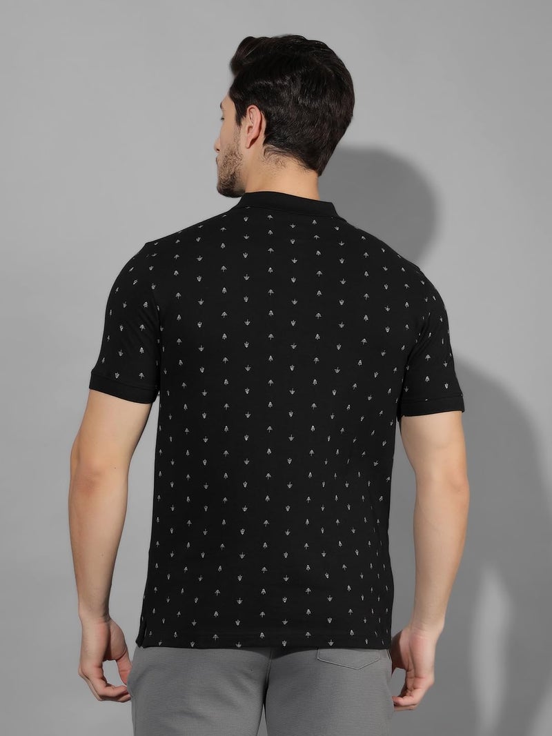 Dollar Mens Cotton Casual Printed Polo Tshirt (Pack of 2) - Image 3