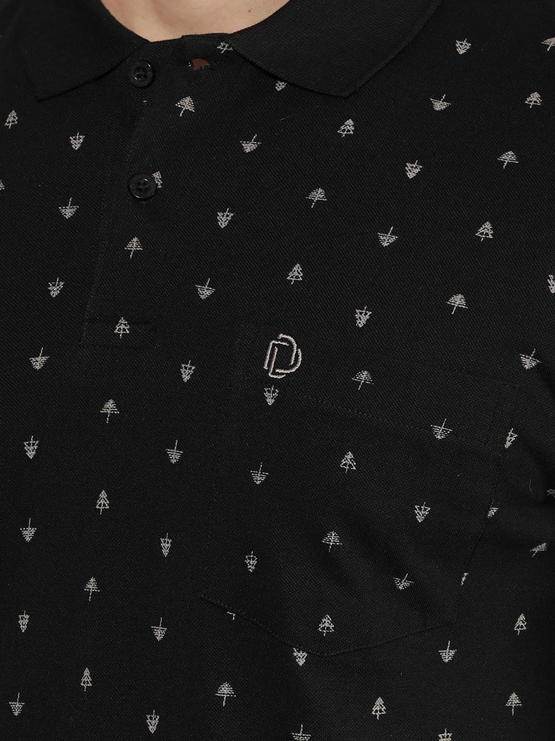 Dollar Mens Cotton Casual Printed Polo Tshirt (Pack of 2) - Image 5