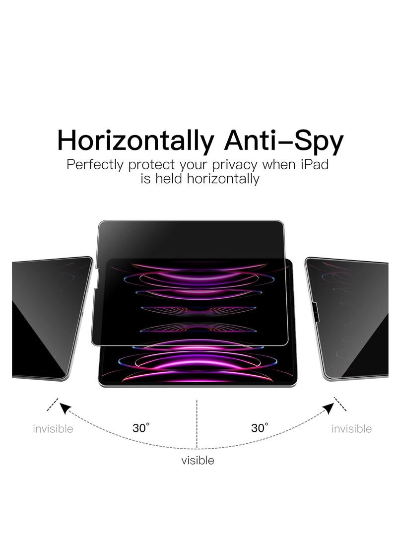 Generic - iPad Pro 11 inch Magnetic Privacy Screen Protector, Removable&Reusable Anti-Spy Filter for iPad Air 4 (10.9 inch), Anti-Glare Privacy Filter, Easy Installation and Bubble Free - Image 1