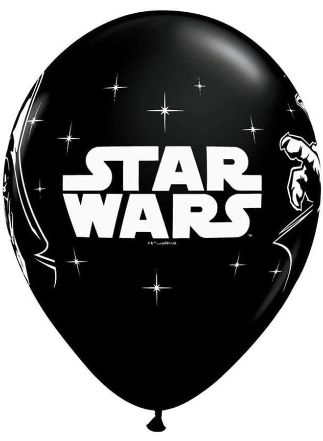 الأزرق جي دبليو مجموعة بالونات Star Wars مكونة من 19 قطعة، بالونات أطفال، ألعاب فيديو ذات طابع ماندالوريان، حفلة عيد ميلاد الطفل، فيلم رقائق معدنية من Dalloon، لوازم زينة باقة Star Wars للأطفال والأولاد والبنات - Image 3