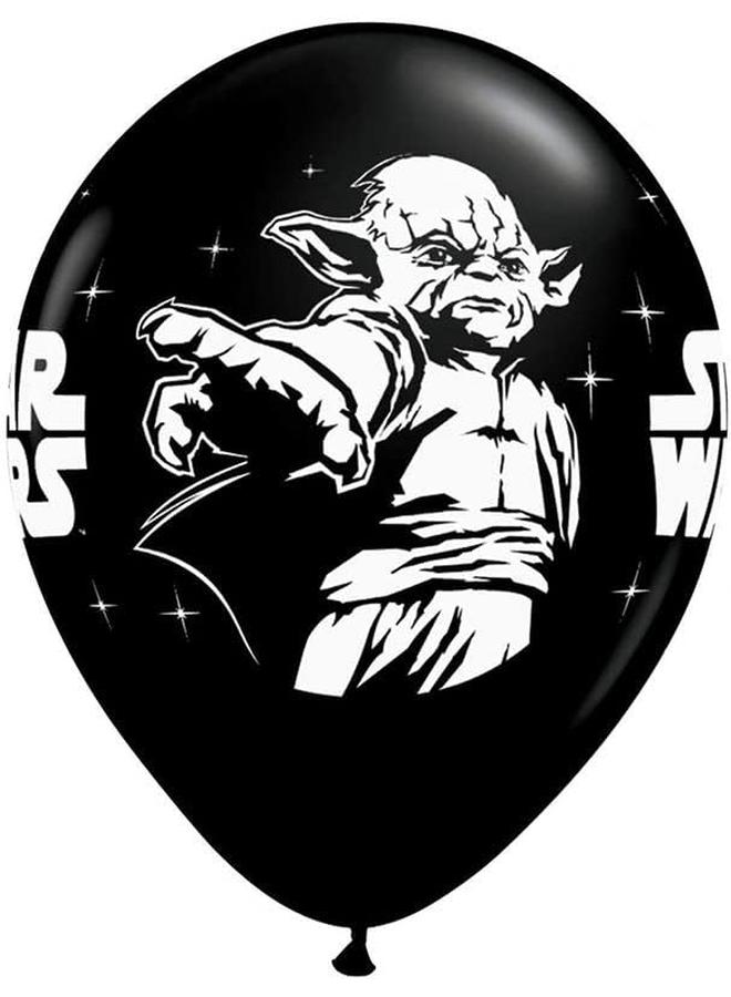 الأزرق جي دبليو مجموعة بالونات Star Wars مكونة من 19 قطعة، بالونات أطفال، ألعاب فيديو ذات طابع ماندالوريان، حفلة عيد ميلاد الطفل، فيلم رقائق معدنية من Dalloon، لوازم زينة باقة Star Wars للأطفال والأولاد والبنات - Image 4