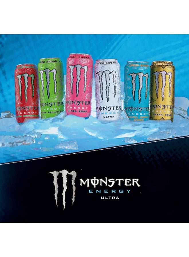 MONSTER ENERGY DRINK 500ML PACK OF 4 – ULTRA ENERGY FLAVOR - Image 3