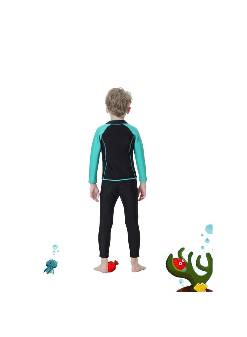 Loquat Children's Warm Long Sleeved Cold Resistant Diving Suit - Image 2