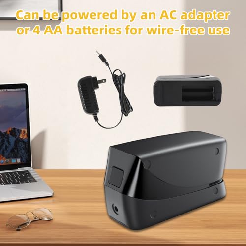 Craftinova Electric Stapler, 25 Sheet Automatic Stapler, Include 2000 Staples and 1 Staple Remover, Jam Free, Professional and Home Office，Battery not Included，AC or Battery Powered - Image 2