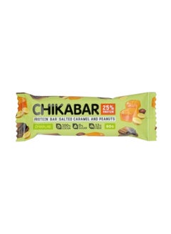Chikalab Chickabar Protein Bar, Peanut & Caramel, 1 Bar 