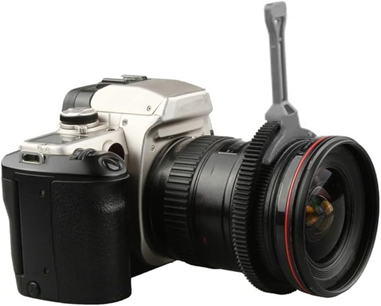 Adjustable Zoom Follow Focus Focusing Handle Lever with Gear Belt Ring for 46mm-110mm Lens for DSLR Camere (Grey) - Image 4