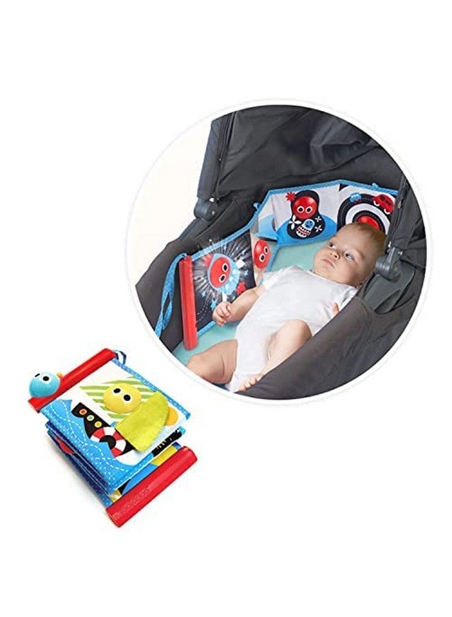 Yookidoo Yookidoo First Soft Cloth Baby Book - Lights and Music (0 to 12 Months). Essential Toy for Infant and Newborn's Playmats Promotes Sensory Development and Tummy-Time Training  - Image 3