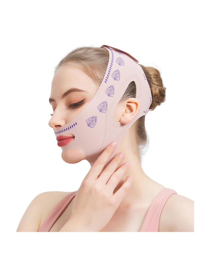 Generic 1pcs Chin Strap for Women Thin and Comfortable Adjustable V- Line Mask  - Image 1