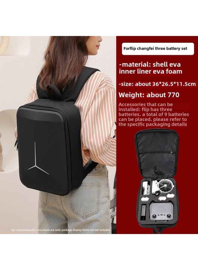 BKANO Suitable For Dajiang FLIP Storage Bag For DJI FLIP Flying Bag Backpack Storage Bag-Color:Flip Changfei Suit Backpack-Size:36*26.5*11.5cm  - Image 1