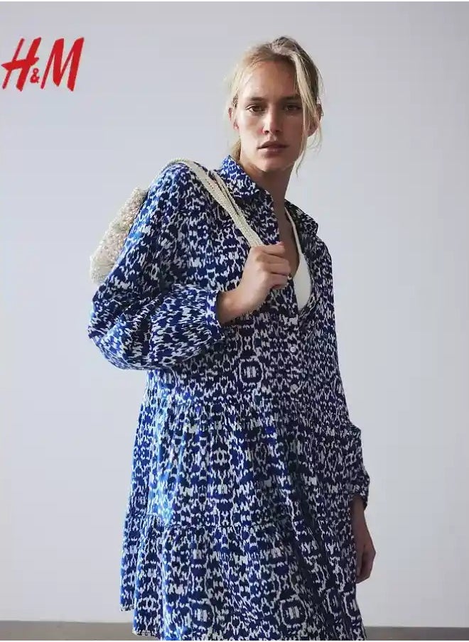 H and M - HM Women's New Loose Lightweight Comfortable And Fashionable Dress - Image 1