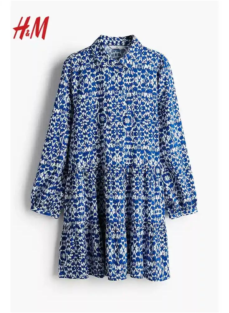 H and M - HM Women's New Loose Lightweight Comfortable And Fashionable Dress - Image 1