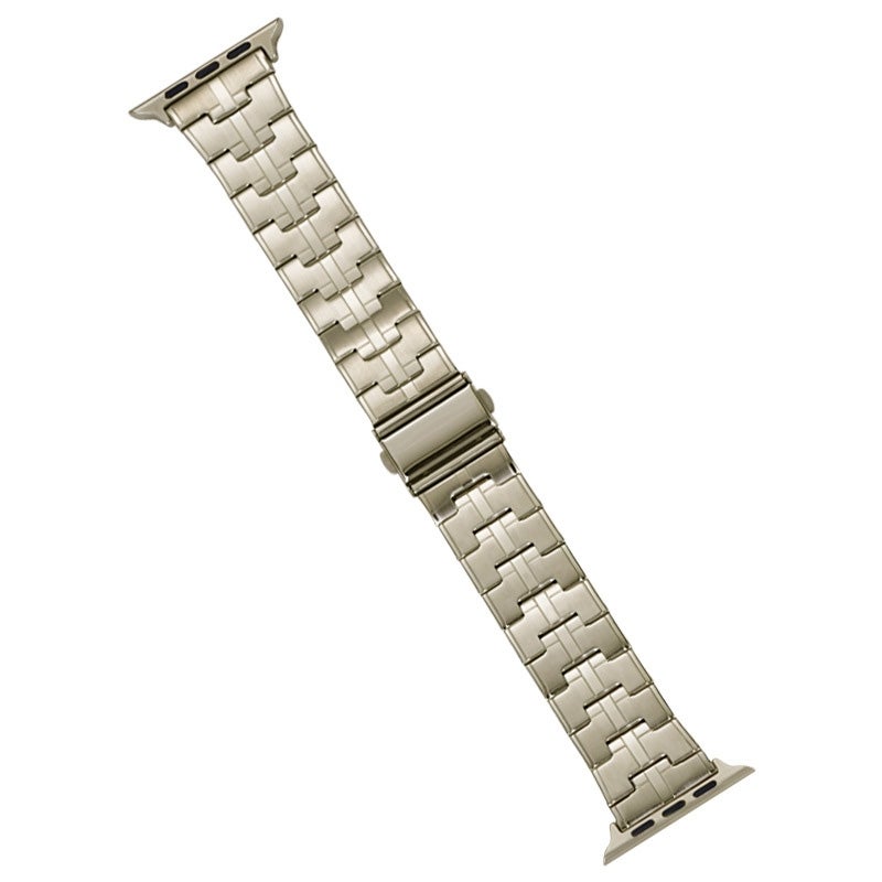 CHOiCE For Watch Series 3 42mm Stainless Steel Watch Band(Titanium) - Image 1