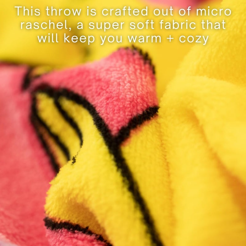 Franco Pokemon Anime Pikachu and Eevee Kids Bedding Super Soft Micro Raschel Throw, 46 in x 60 in, (Official Licensed Product) by Franco - Image 3