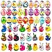 Cherislpy 24 Pcs Prefilled Easter Eggs with 3D Print Easter Ducks Toys Inside for Kids Girls Boys Easter Basket Stuffers Party Favors Gifts Easter Egg Fillers Hunt - Image 2