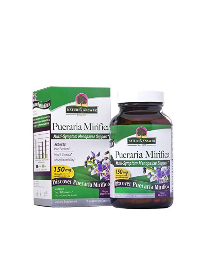 NATURE'S ANSWER Pueraria Mirifica Multi Symptom Menopause Support - 60 Capsules - Image 4
