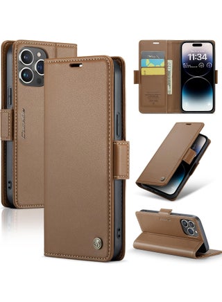 Phone Case Luxury PU Leather Design Anti Fingerprint 023 Flip Cover Card Slot Holder Cover For Iphone 14 Pro Max (Brown) - pzsku/Z7BADB573AC433B981367Z/45/_/1735576080/aecd1bb3-3c7b-4c6b-9c2a-3fbf0c4f9393