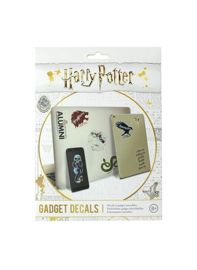 Paladone Harry Potter Gadget Decals Reusable Vinyl Sticker Clings 4 Sheets  - Image 1