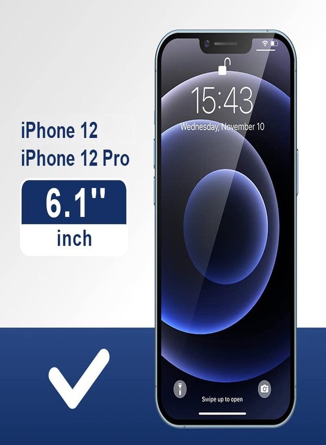 ImpactStrong Privacy Glass Screen Protector for iPhone 12/iPhone 12 Pro [6.1 Inch] Anti-Scratch Tempered Glass Screen Protectors with [Easy Install Kit] [9H Hardness], Case Friendly - 2 Pack - Image 2