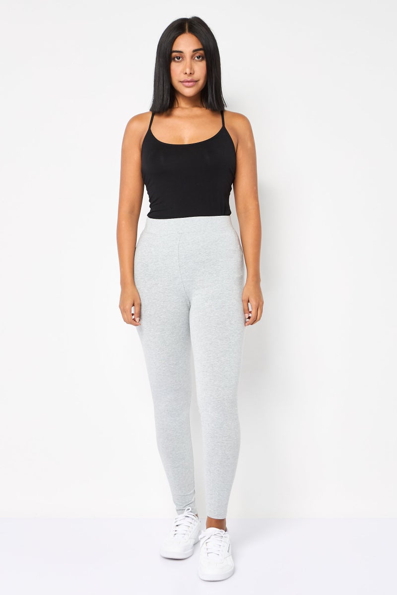 New Balance Women Sportswear Fit Training Tights, Grey  - Image 2