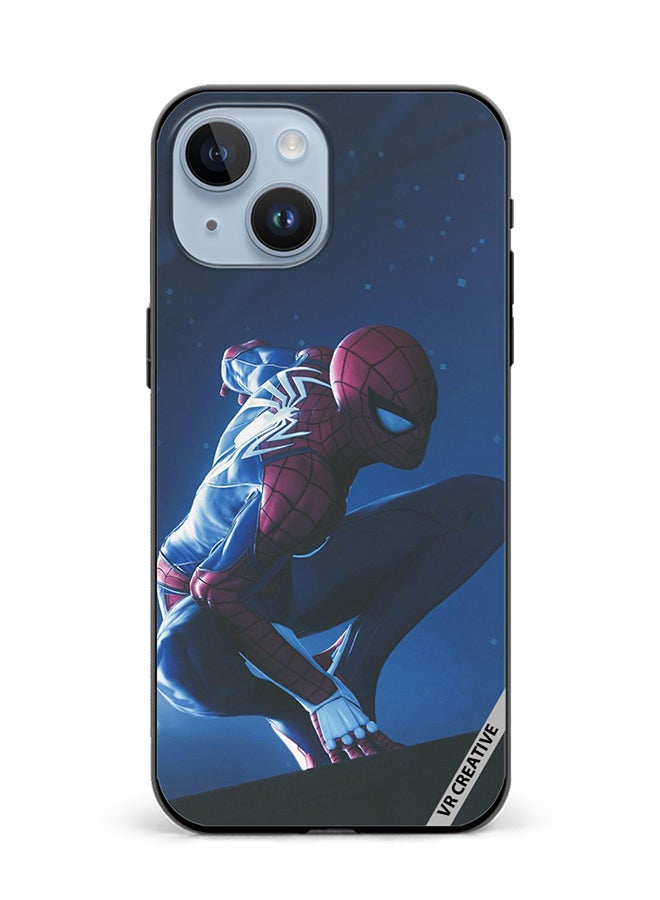 VR CREATIVE Protective Case Cover For Apple iPhone 15 Plus Spiderman Design Multicolour - Image 1