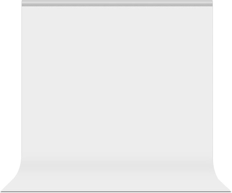 White Photography Backdrop Curtain 3x6m Photo Booth Background Screen For Video Recording Parties - Image 1