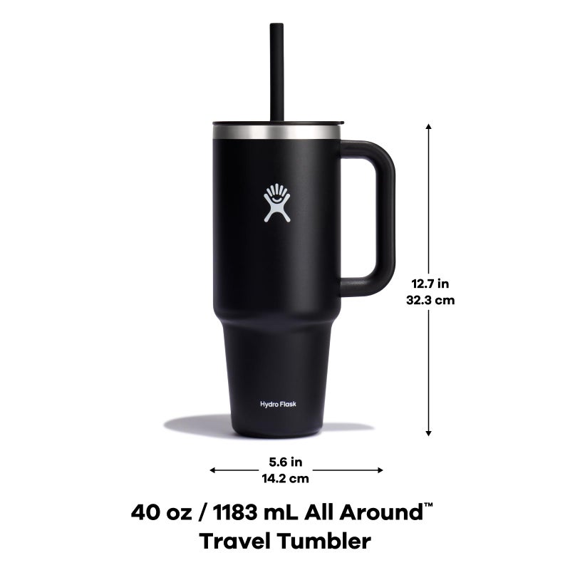 Hydro Flask All Around Travel Tumbler White 40 Oz - Image 3