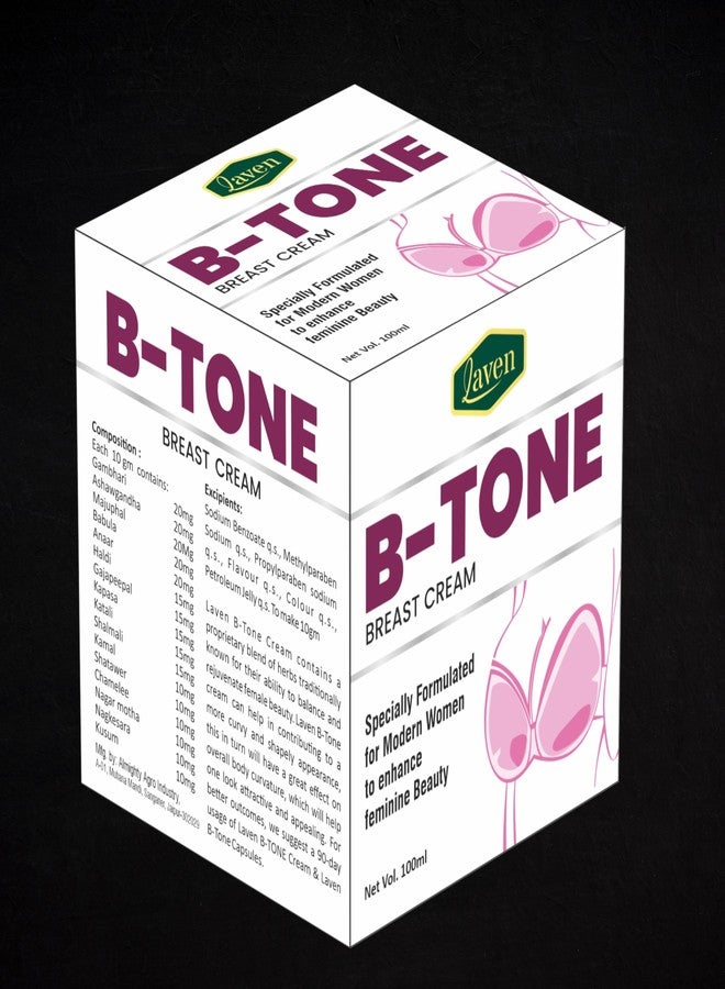 Laven B-Tone Cream For Women Bust Cream for Breast Tightening - Firming & Hydrating - Image 2