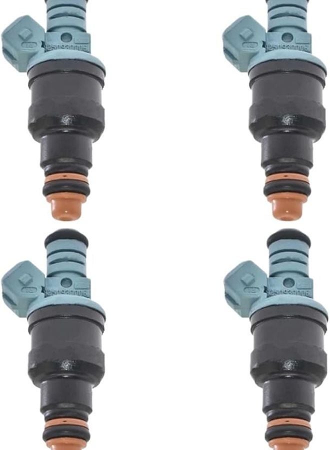 حاقنات الوقود المتوافقة مع هيونداي أكسنت X3 سكوب 1.3 لتر 1.5 لتر L4 1993-2000 المقاس 35310 22010 4 قطع - Image 1