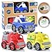 PLAY EcoFriendly 3 in 1 Emergency Vehicle Toy Set USDA Certified No BPAPhthalatePVC Recycled Bioplastic Rescue Vehicle with Fire Truck Police Car Ambulance Toy - Image 2
